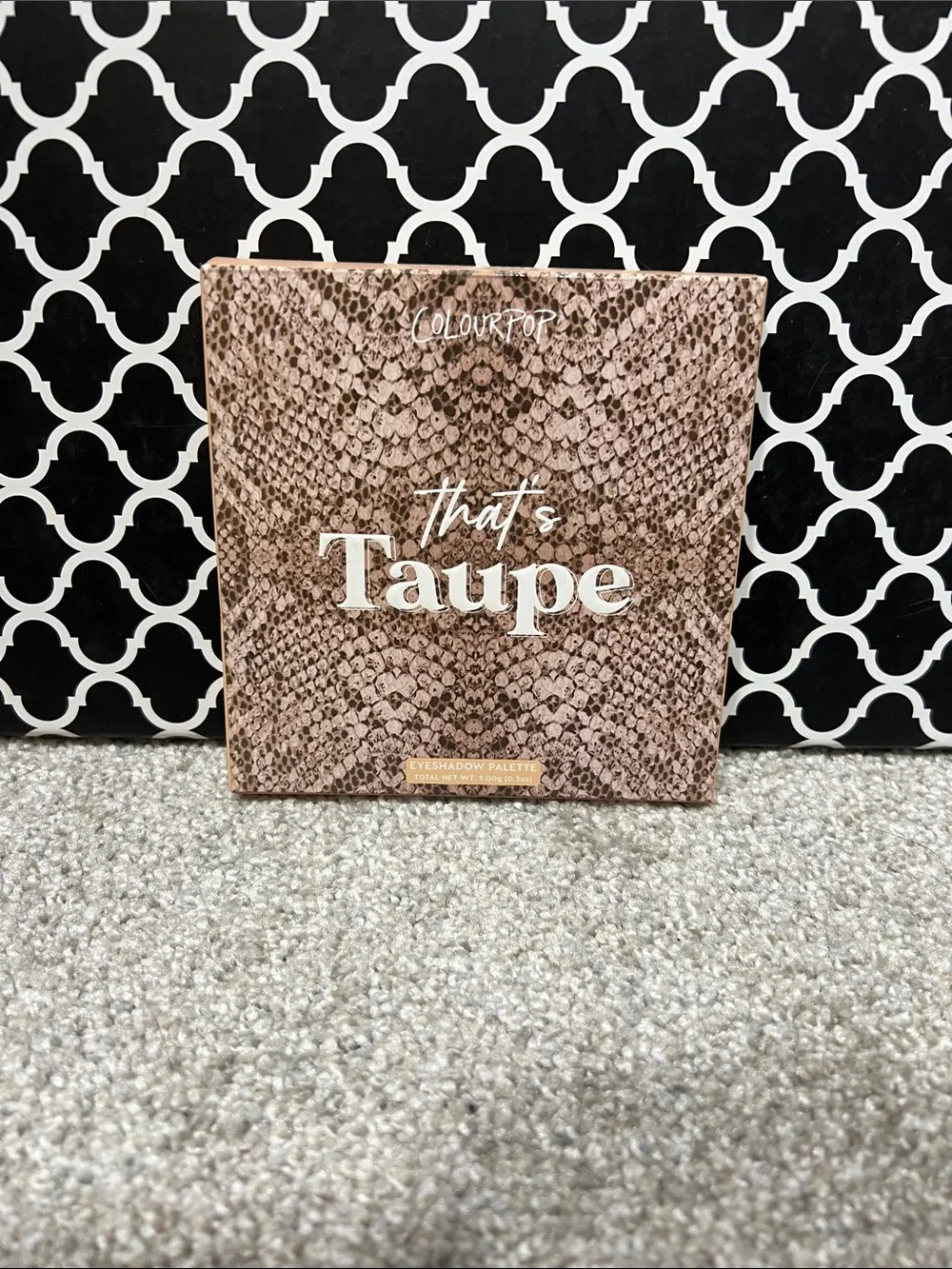 ColourPop That's Taupe Eyeshadow Palette 9 eyeshadows